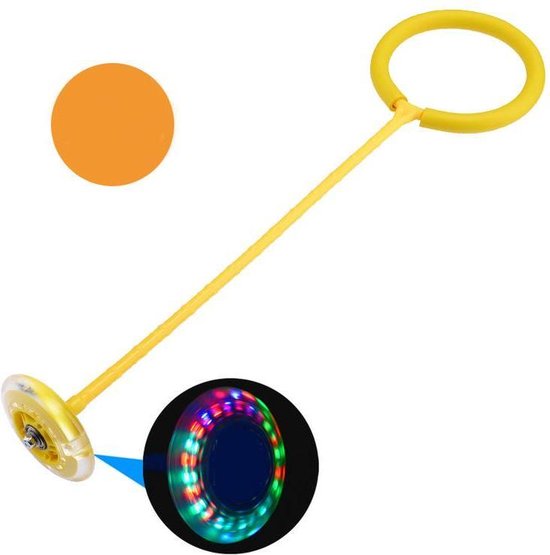 Thumbnail van een extra afbeelding van het spel Skip Ball Toy with LED lighting Yellow