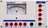 Peaktech 3296 - analoge voltmeter - 0 ... 0,1/1/10/100/1000V AC/DC