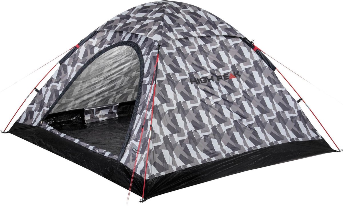 High Peak Monodome Xl Koepeltent - Camouflage - 4 Persoons