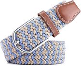 ThannaPhum Elastische riem beige-blauw