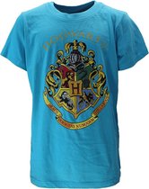 Harry Potter Hogwarts Kinder T-Shirt Lichtblauw  - Officiële Merch