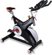Bol.com Sportstech hometrainer SX500 - vliegwiel 25 kg - speedbike - armsteun - met hartslagmeter borstband aanbieding