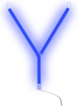 Neon LED Letter Blauw Blue Y