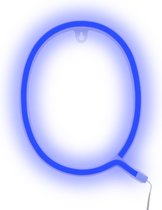 Neon LED Letter Blauw Blue Q