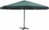 Parasol Samos 500 cm aluminium groen