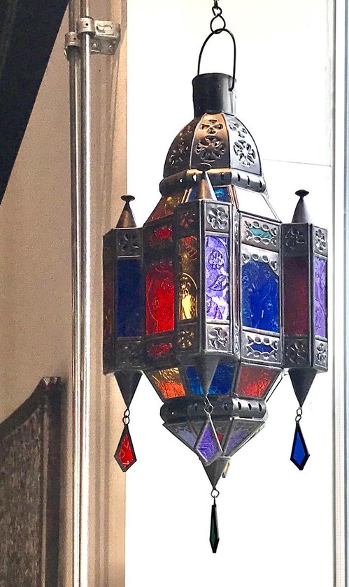 Klooster dood Soeverein Oosterse lantaarn, oosterse hanglamp, Marokkaanse lamp | bol.com