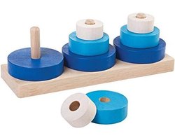 Plan Toys 3 Stapel vormen 5368