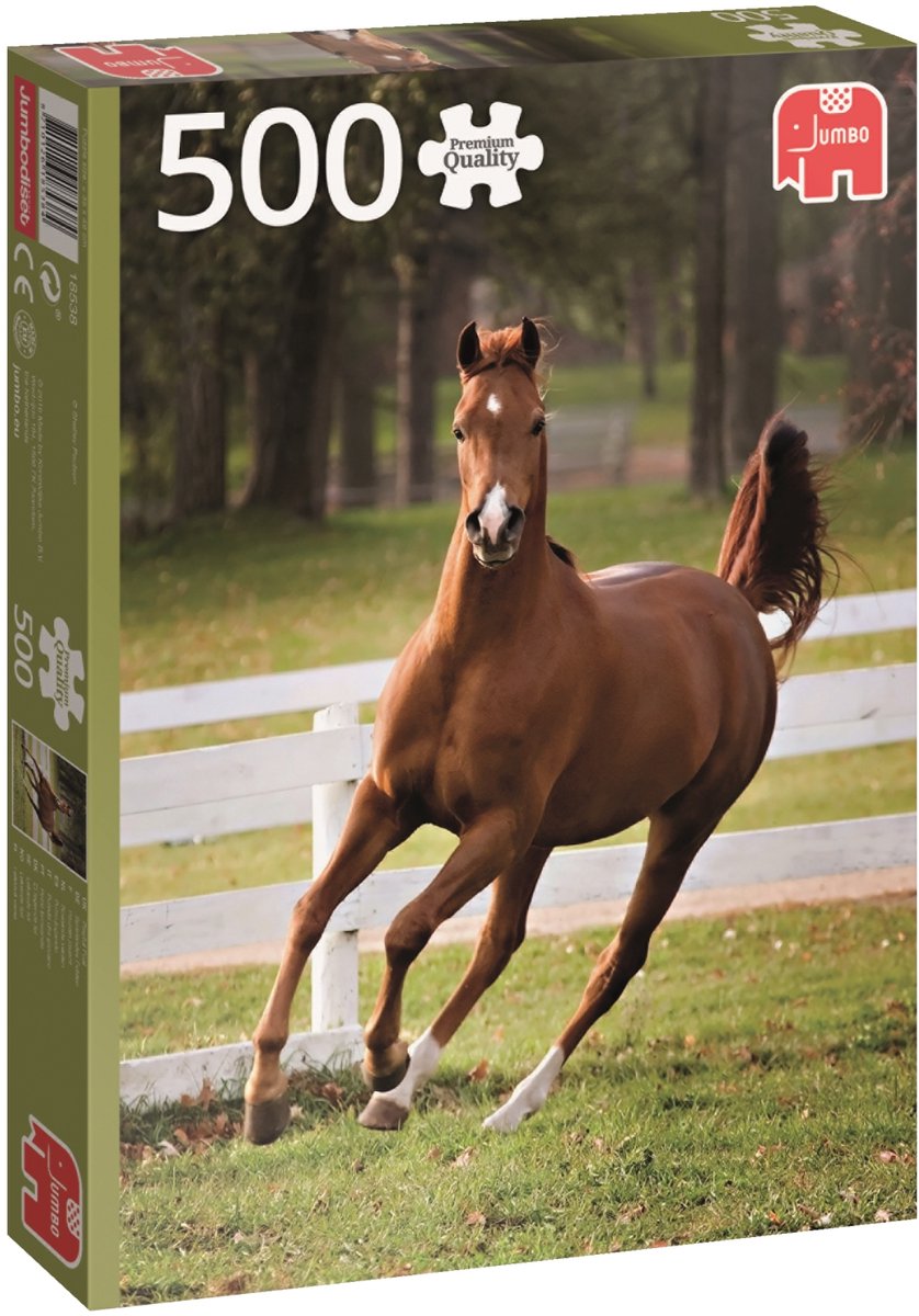 Jumbo Premium Collection Puzzel Het Spelende Veulen - Legpuzzel - 500 stukjes