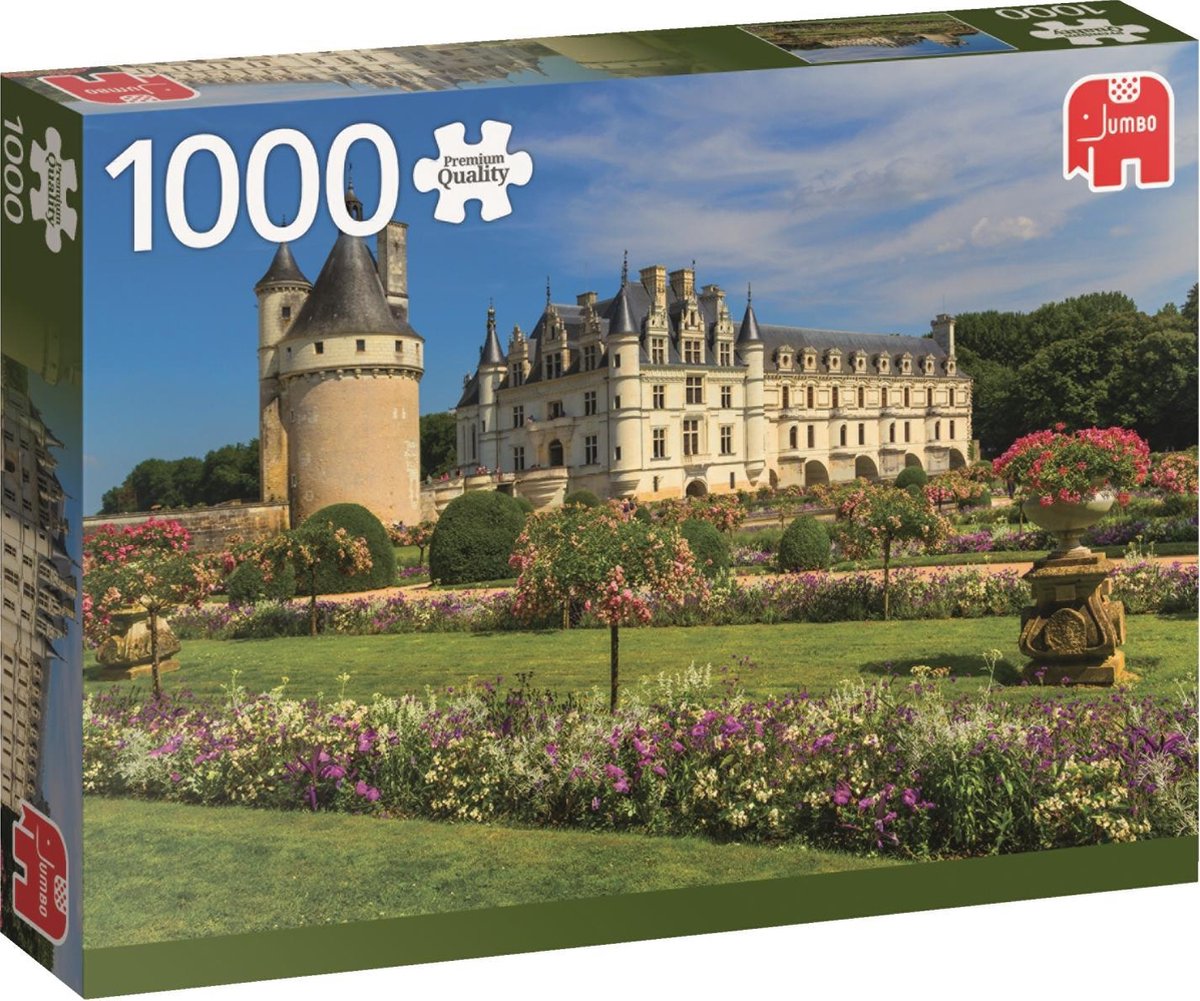 Jumbo Premium Collection Puzzel Castle in the Loire - Legpuzzel - 1000 stukjes