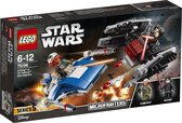LEGO Star Wars Microfighter A-Wing vs. Silencer TIE - 75196