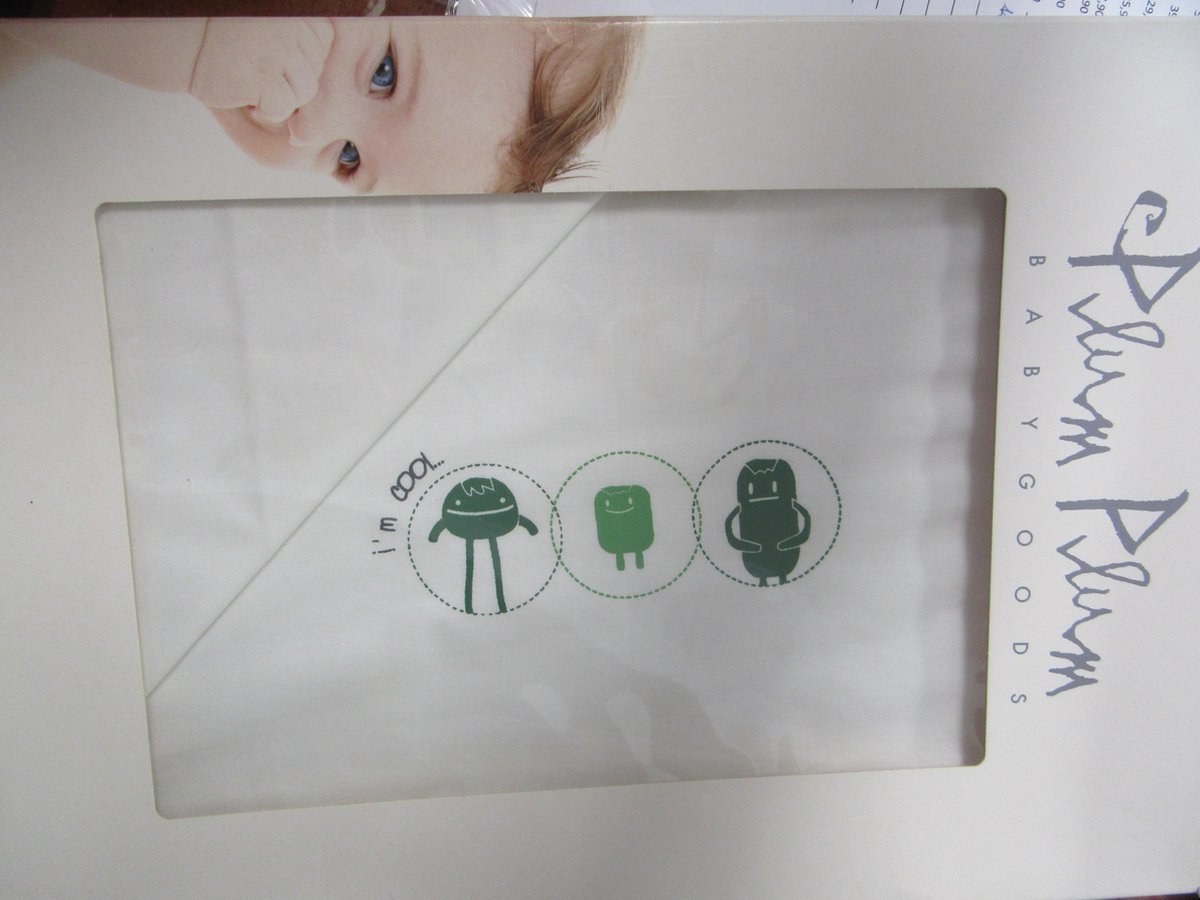 lakenbed little monster plum plum babygoods