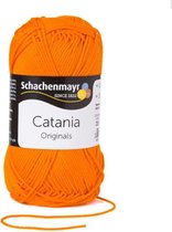 10 bollen Catania Orignals 50 g kleur 281 orange