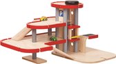 Plan Toys houten speelgoed garage