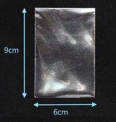 WiseGoods - Transparante Cellofaanzakjes - Uitdeelzakjes - Cellofaan Plastic Bags - 6 x 9 cm - 100 Stuks - Verpakking - Traktatie