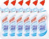 Harpic Toiletreiniger Ac­ti­ve fresh Stralend Wit met Bleek - 6 x 750 ml - voordeelverpakking