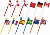 National Flag bento lunch sticks 12pieces (Made in Japan)