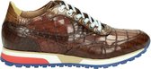 Lorenzi heren sneaker - Cognac - Maat 43