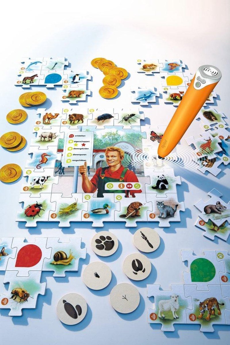 tiptoi® spel Avontuur in het Dierenrijk - Ravensburger - Leersysteem — afbeelding 11