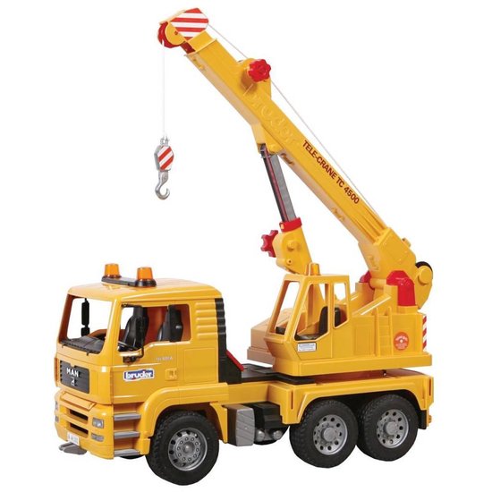 BRUDER MAN Crane truck (without Light and Sound Module) | bol.com