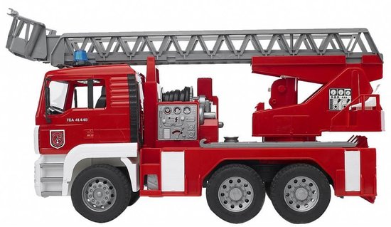 Bruder MAN Brandweerwagen met Draailadder - Speelgoedvoertuig | bol.com
