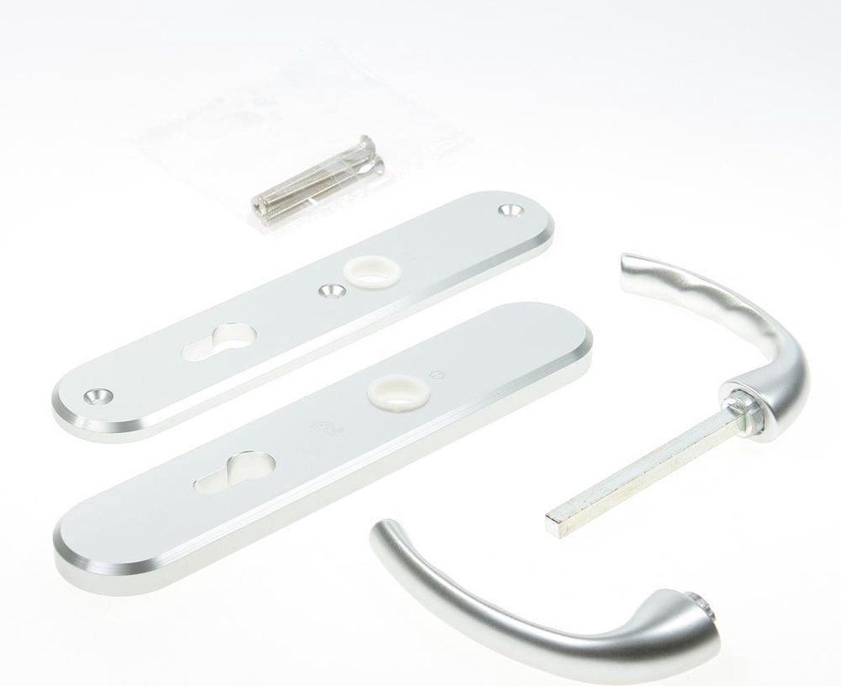 HOPPE Kruk/kruk schild, aluminium 1710/3235/3234, PC 72, F1, DD=54mm
