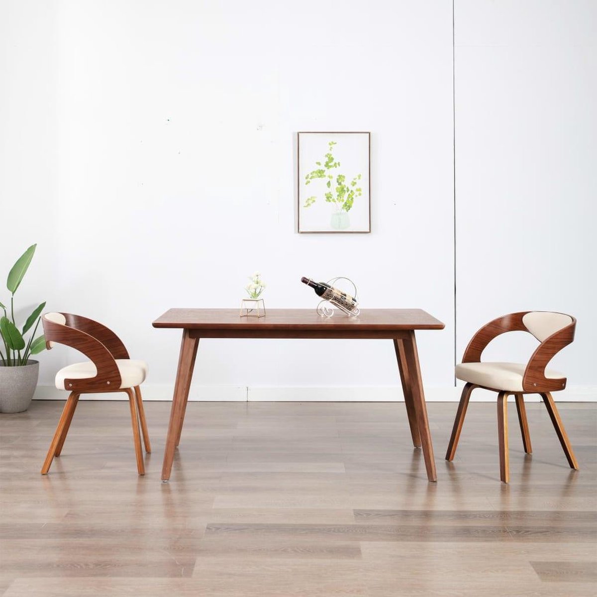 Eetkamerstoel Jada Eco-leer Cognac