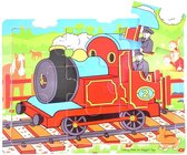 Bigjigs 9 Piece Tray Puzzle - Train