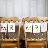 Neviti Marble - Mr & Mrs - stoelhangers