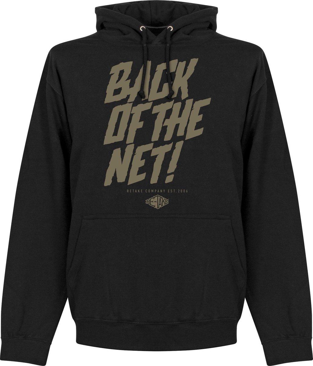 Retake Back of the Net! Hoodie - Zwart - XL