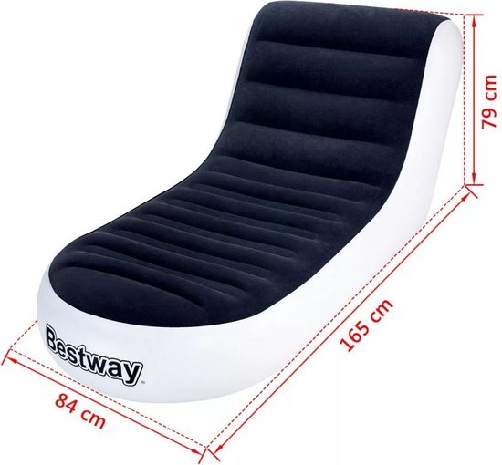 Bestway Opblaasbare Ligstoel Chaise Sport 165 X 84 X 79 Cm