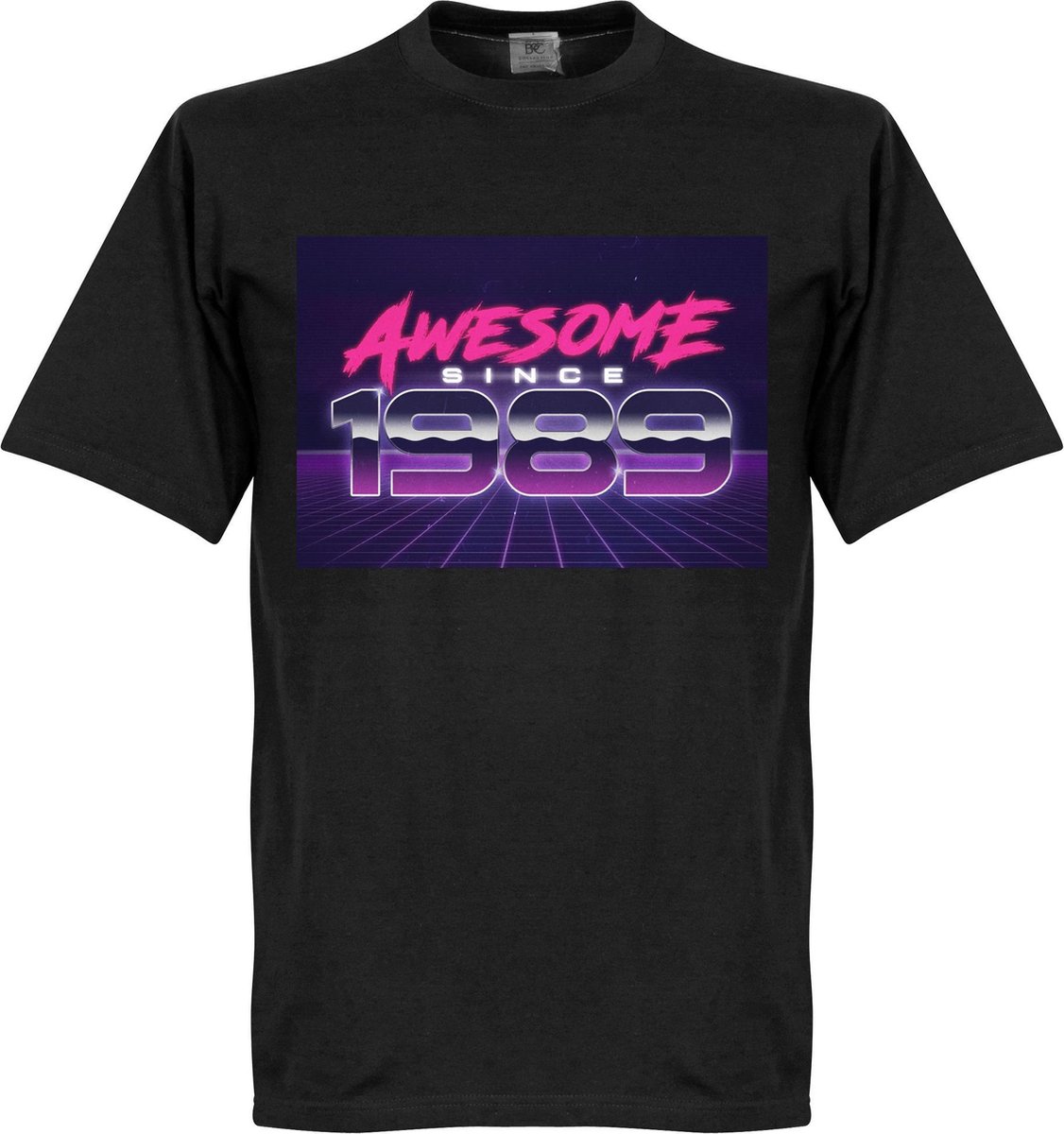 Awesome Since 1989 T-Shirt - Zwart - 3XL