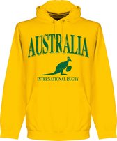 Australië Rugby Hoodie - Geel - M