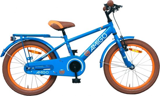 Amigo Sports - Kinderfiets 20 inch - Jongens - Blauw | bol.com