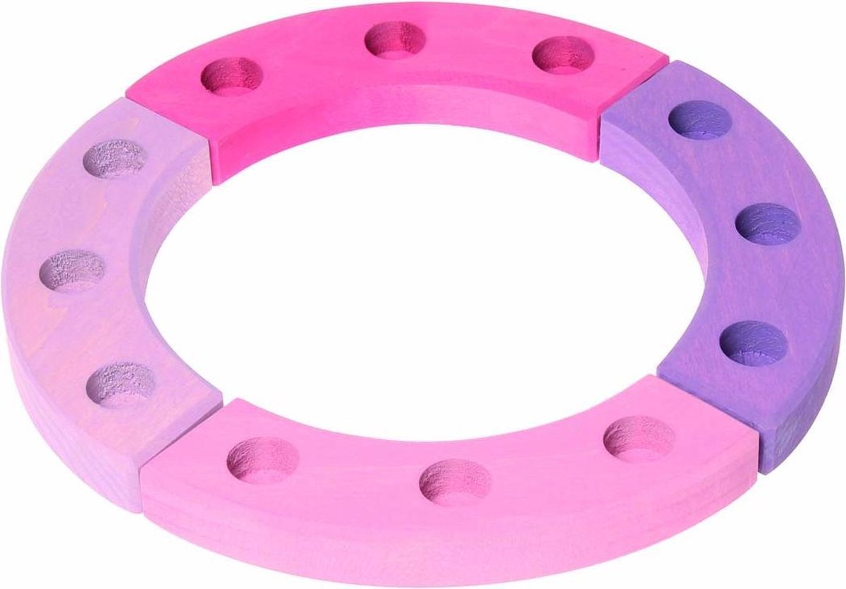 Grimm's Small Birthday Ring Pink-Purple