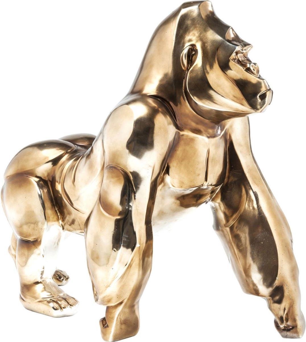 Koreaans beest Omgaan met Kare Design Decoratief Beeld Proud Gorilla goud - 60 x 50 x 27 cm | bol.com