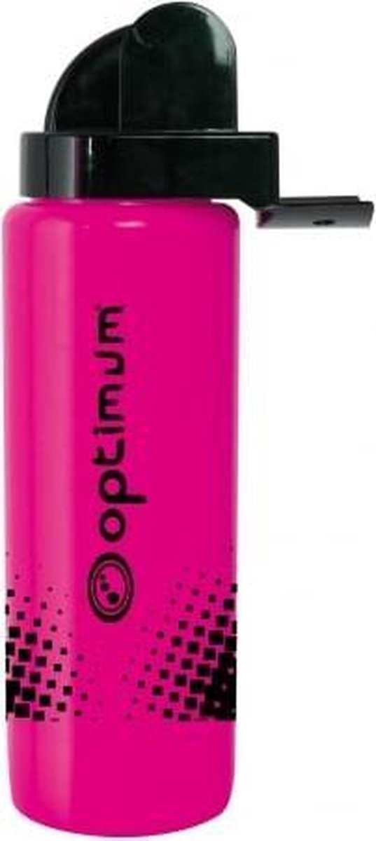 Optimum bidon Aqua spray div kleuren Fluo Roze/Zwart - 1 liter