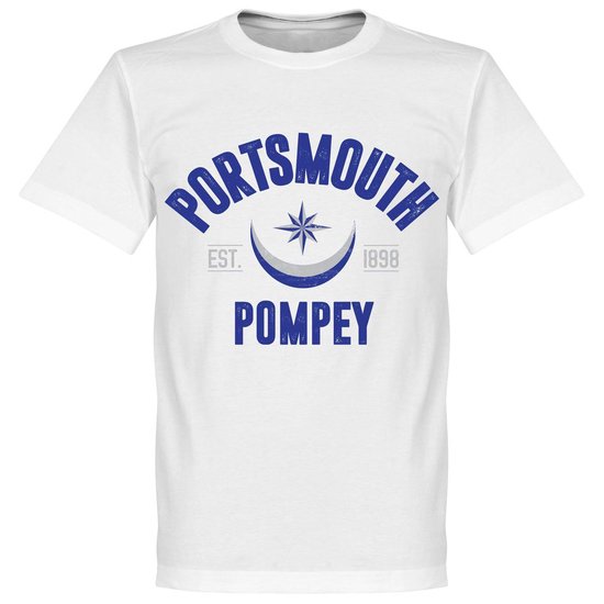 Portsmouth Established T-Shirt - Wit - XXXXL