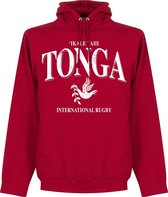 Tonga Rugby Hoodie - Rood - S