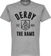 Derby Established T-Shirt - Grijs - XXL