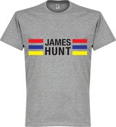 James Hunt Stripes T-Shirt - Grijs - XXXXL