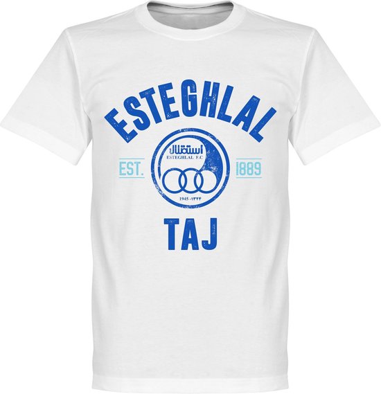 T-Shirt Esteghlal Established - Blanc - XS