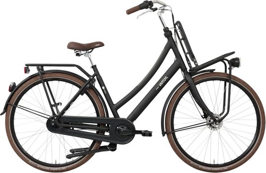 VanTuyl Porter N7 Extra 2020 Transportfiets - Dames - 55 cm - Diamant Black  Matt | bol.com