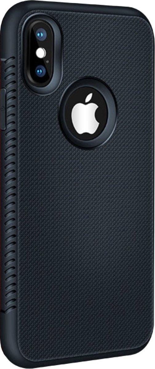 Apple iPhone XR Backcover - Donkerblauw - Rugged Armor