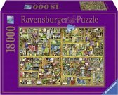 Ravensburger puzzel Colin Thompson Magical Bookcase - Legpuzzel - 18000 stukjes