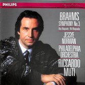 Brahms: Symphony No. 3; Alto Rhapsody