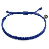 Chibuntu® - Blauwe Armband Heren - Cobra armbanden collectie - Mannen - Armband (sieraad) - One-size-fits-all