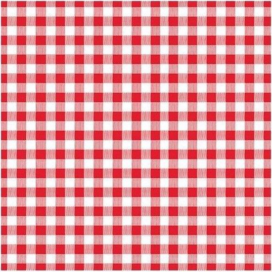 ademen Hiel psychologie Oktoberfest - 30x rood met wit geruite servetten 33 x 33 cm -- Papieren  wegwerp... | bol.com