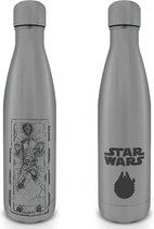 Star Wars Hann Solo Carbonite Metal Drink Bottle