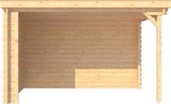 Christus Bediening mogelijk inhoudsopgave Houten overkapping lessenaars dak 350 x 250cm | bol.com