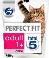 Perfect Fit Adult 1+ Brokjes - Zalm - Kattenvoer - 3 x 750 g